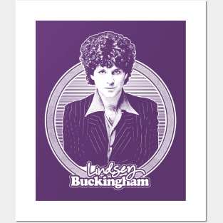 Lindsey Buckingham // Retro Style Fan Design Posters and Art